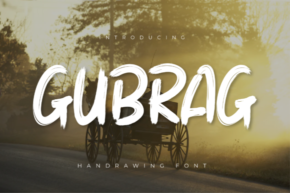 Gubrag Font - Featured Image