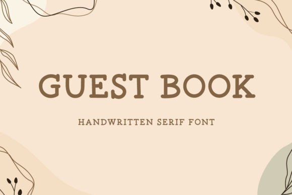 Guest Book Font - Featured Image