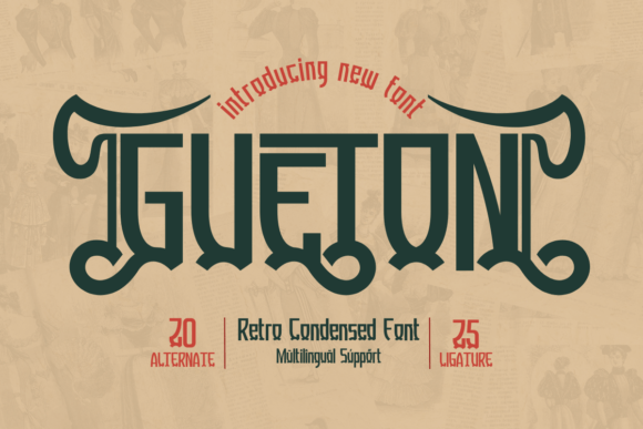 Gueton Font - Featured Image