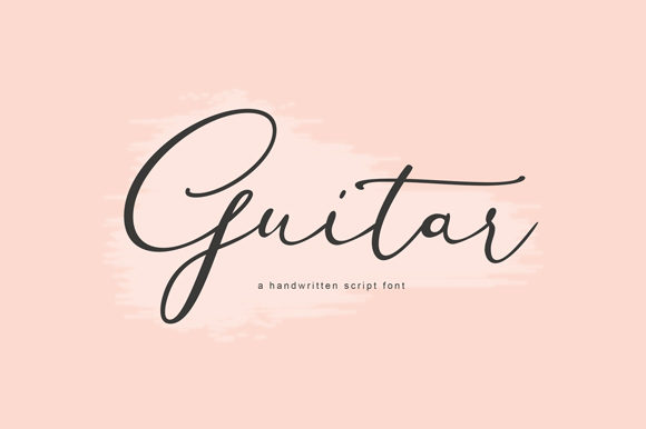Guitar Font - Featured Image