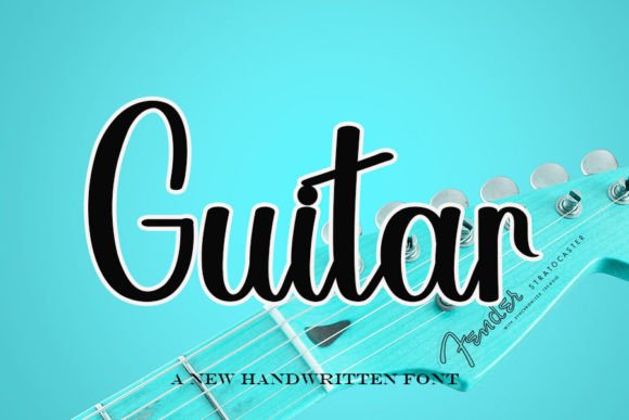 Guitar Font - Featured Image