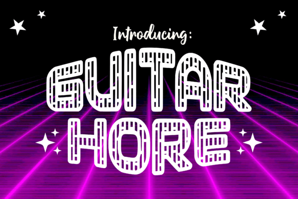 Guitar Hore Font - Featured Image