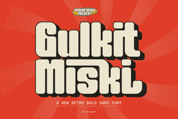 Gulkit Miski Font - Featured Image