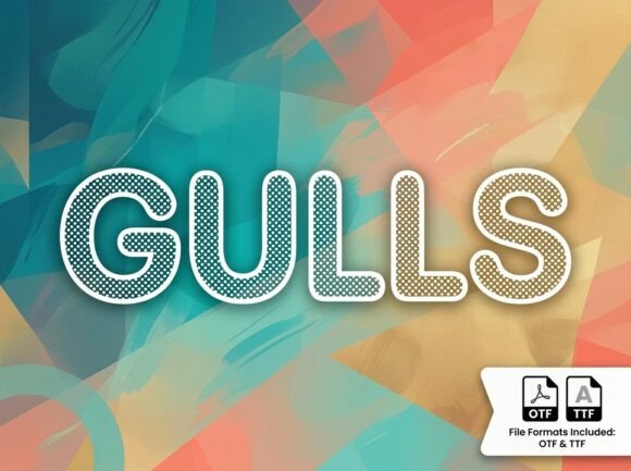 Gulls Font - Featured Image