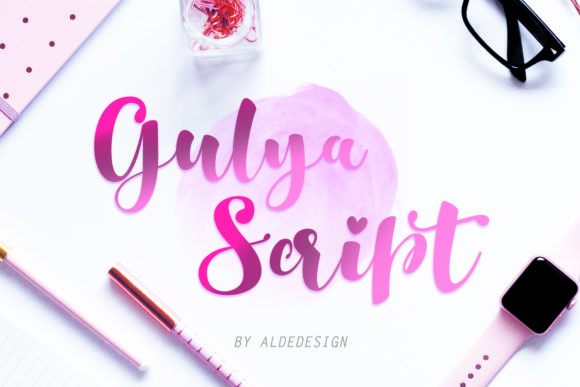 Gulya Script Font - Featured Image