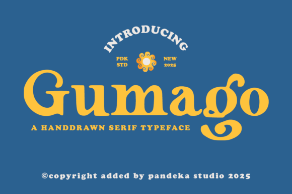 Gumago Font - Featured Image