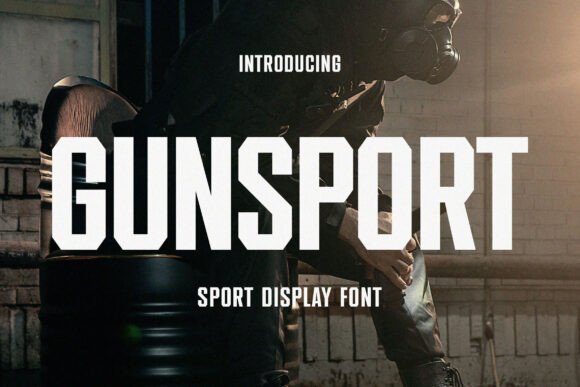 Gunsport Font - Featured Image