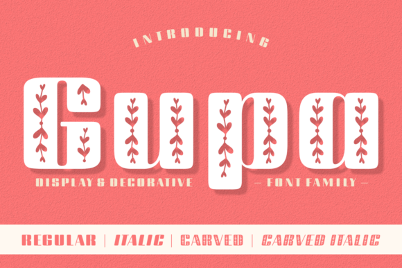 Gupa Font - Featured Image