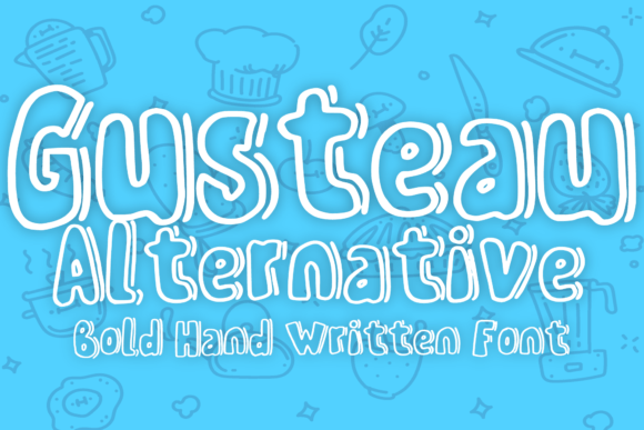 Gusteau Alternative Font - Featured Image
