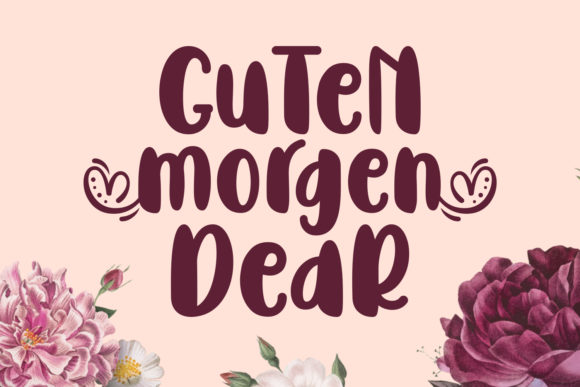 Guten Morgen Dear Font - Featured Image