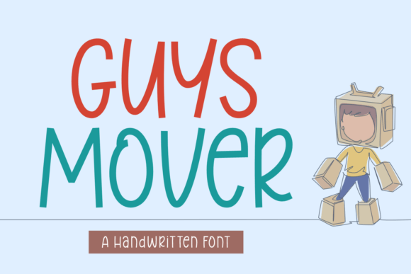 Guys Mover Font - Featured Image