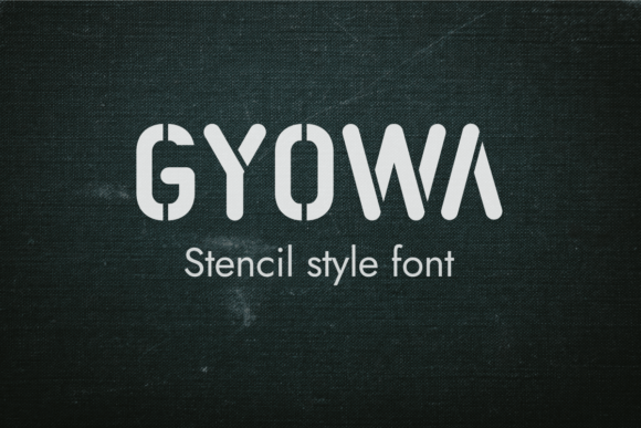 Gyowa Font - Featured Image