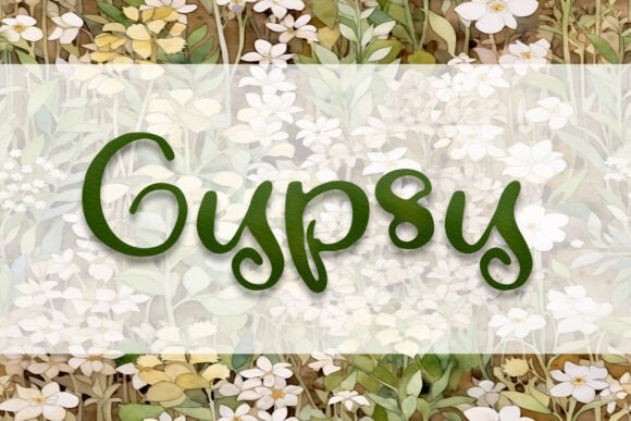 Gypsy Font - Featured Image
