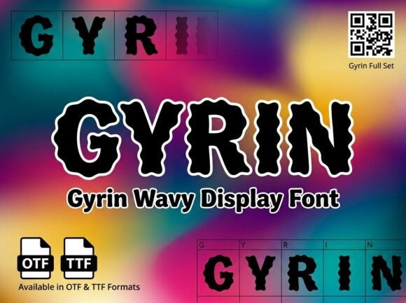 Gyrin Font - Featured Image