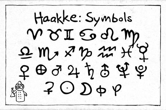 Haakke Symbols Font - Featured Image
