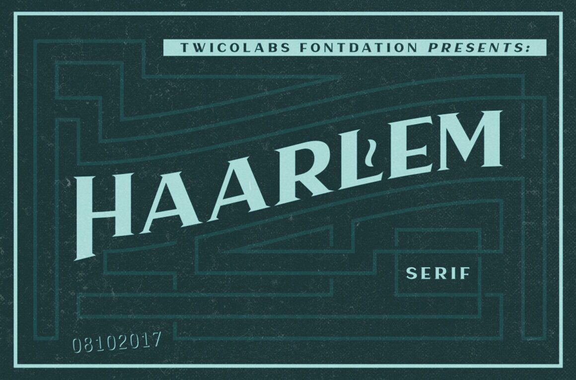 Haarlem Serif Font - Featured Image