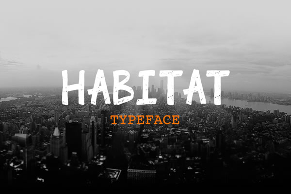 Habitat Font - Featured Image