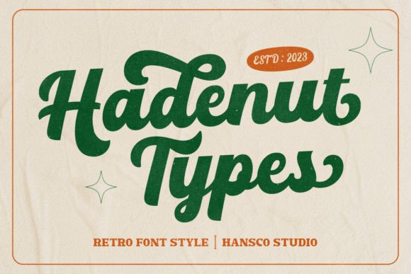 Hadenut Font - Featured Image