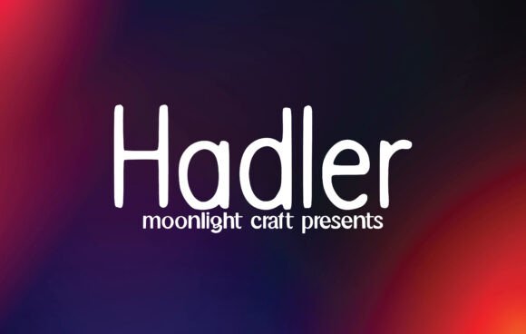 Hadler Font - Featured Image