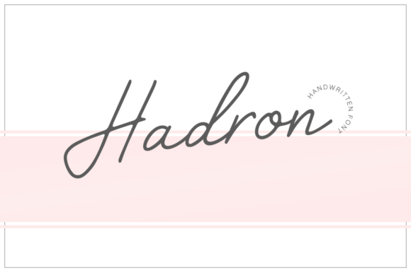 Hadron Font - Featured Image