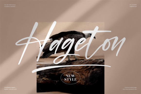Hageton Font - Featured Image