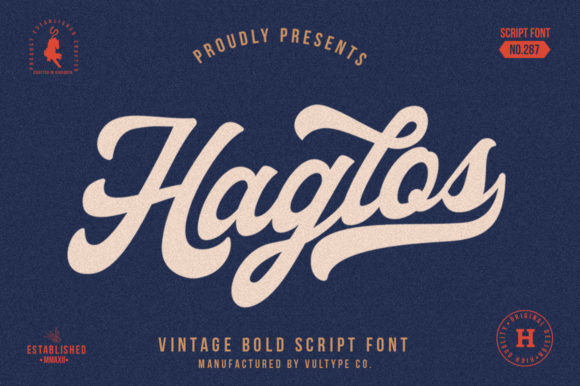 Haglos Font - Featured Image