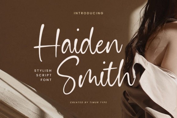 Haiden Smith Font - Featured Image