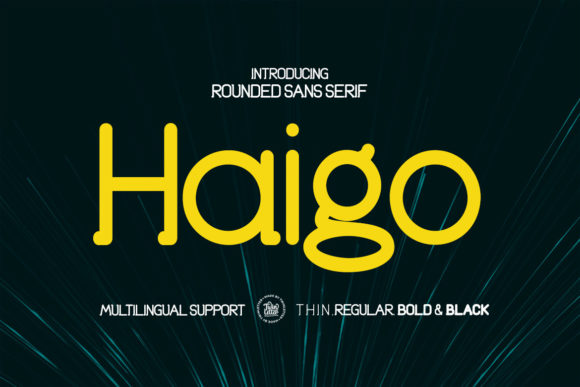 Haigo Font - Featured Image