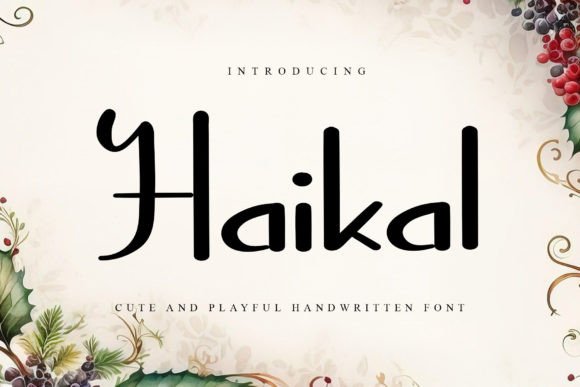 Haikal Font - Featured Image