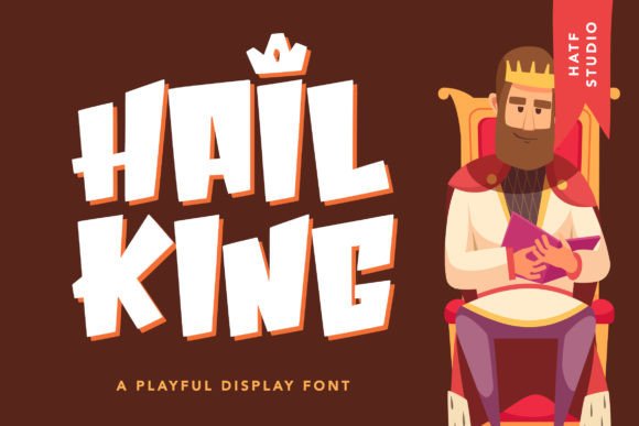 Hail King Font - Featured Image