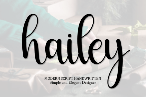 Hailey Font - Featured Image