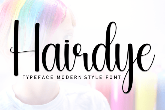 Hairdye Font - Featured Image