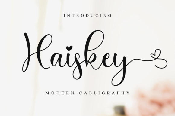 Haiskey Font - Featured Image