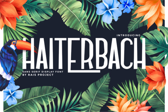 Haiterbach Font - Featured Image