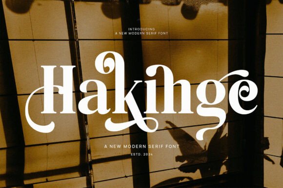 Hakinge Font - Featured Image