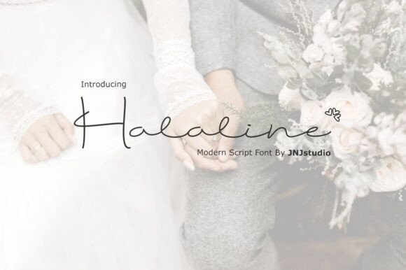 Halaline Font - Featured Image