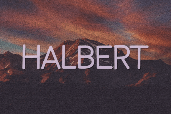 Halbert Font - Featured Image