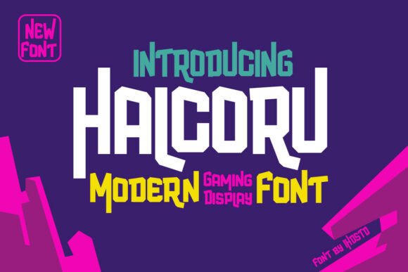 Halcoru Font - Featured Image