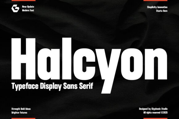 Halcyon Font - Featured Image