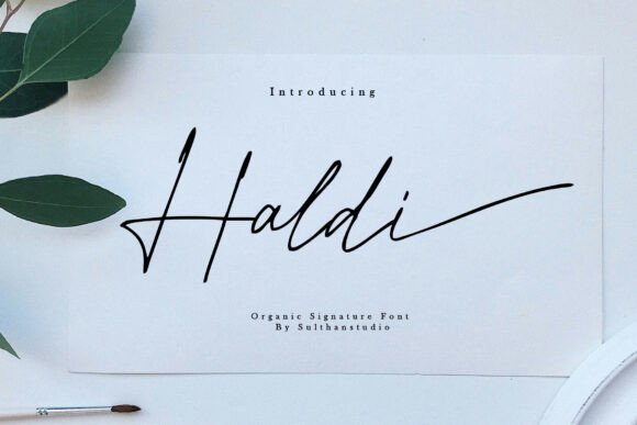 Haldi Font - Featured Image