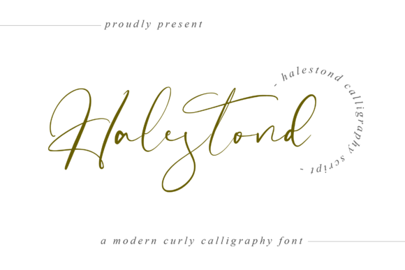 Halestond Font - Featured Image