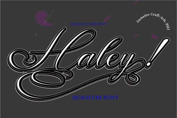 Haley Font - Featured Image