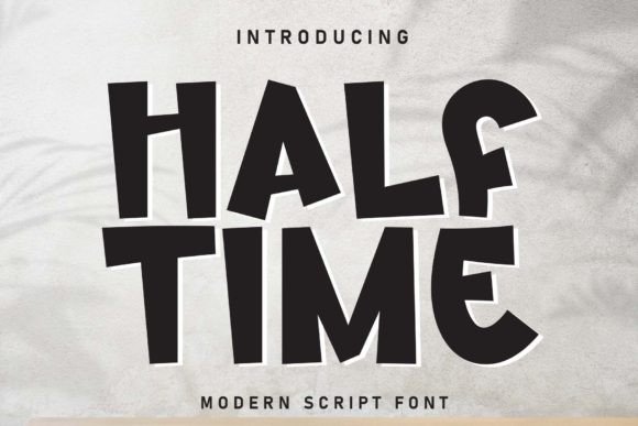 Half Time Font - Featured Image