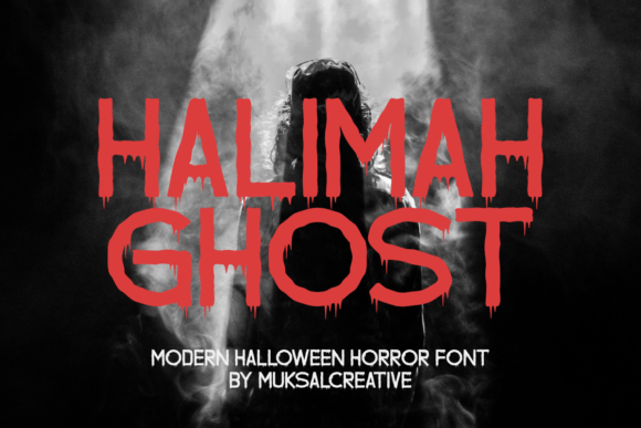 Halimah Ghost Font - Featured Image