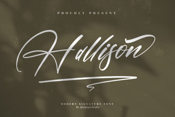 Hallison Font - Featured Image