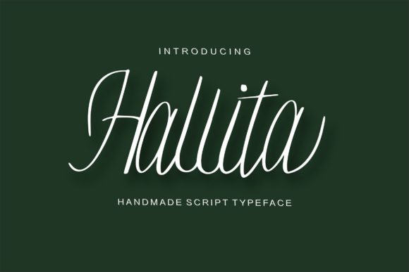 Hallita Script Font - Featured Image