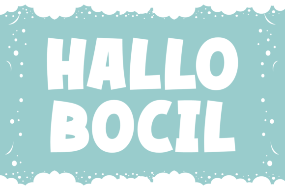 Hallo Bocil Font - Featured Image