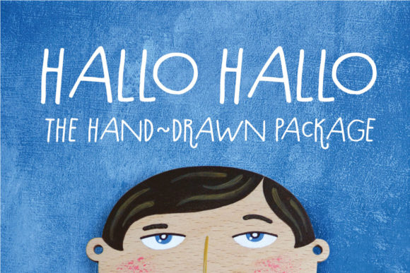 Hallo Hallo Font - Featured Image