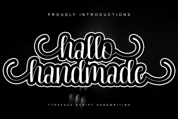 Hallo Handmade Font - Featured Image