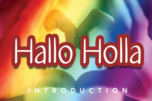 Hallo Holla Font - Featured Image